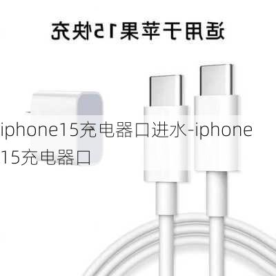 iphone15充电器口进水-iphone15充电器口