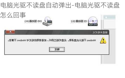 电脑光驱不读盘自动弹出-电脑光驱不读盘怎么回事