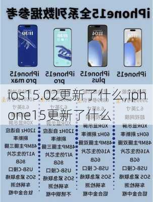 ios15.02更新了什么,iphone15更新了什么