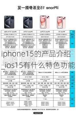 iphone15的产品介绍_ios15有什么特色功能