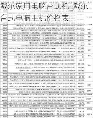 戴尔家用电脑台式机_戴尔台式电脑主机价格表