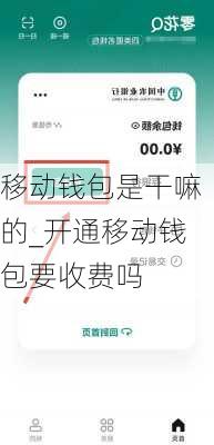 移动钱包是干嘛的_开通移动钱包要收费吗