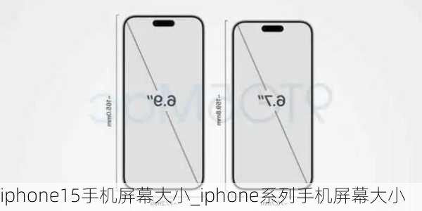 iphone15手机屏幕大小_iphone系列手机屏幕大小