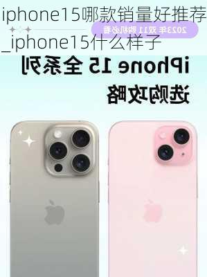 iphone15哪款销量好推荐_iphone15什么样子