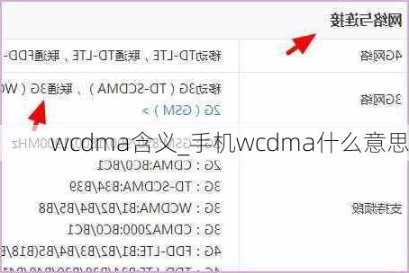 wcdma含义_手机wcdma什么意思