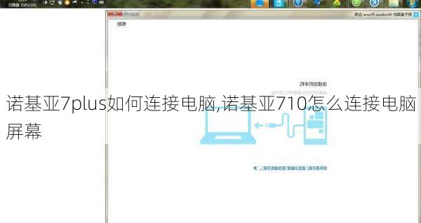 诺基亚7plus如何连接电脑,诺基亚710怎么连接电脑屏幕
