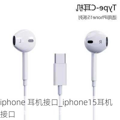 iphone 耳机接口_iphone15耳机接口