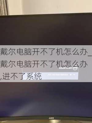 戴尔电脑开不了机怎么办_戴尔电脑开不了机怎么办 ,进不了系统