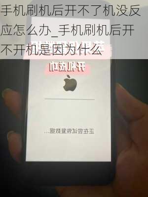 手机刷机后开不了机没反应怎么办_手机刷机后开不开机是因为什么