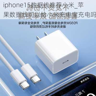 iphone15数据线推荐小米_苹果数据线可以给小米充电宝充电吗