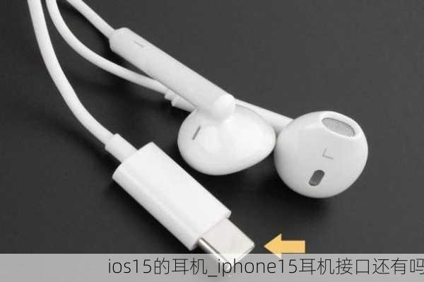 ios15的耳机_iphone15耳机接口还有吗