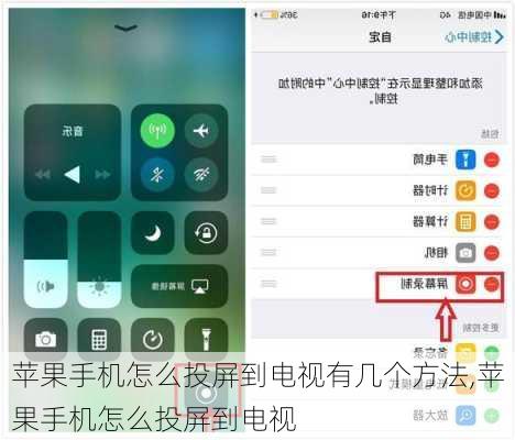苹果手机怎么投屏到电视有几个方法,苹果手机怎么投屏到电视