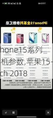 iphone15系列手机参数,苹果15-inch 2018