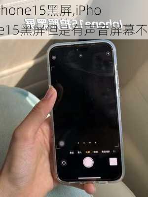 iphone15黑屏,iPhone15黑屏但是有声音屏幕不亮