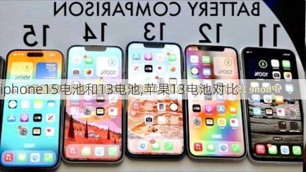 iphone15电池和13电池,苹果13电池对比