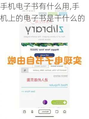 手机电子书有什么用,手机上的电子书是干什么的