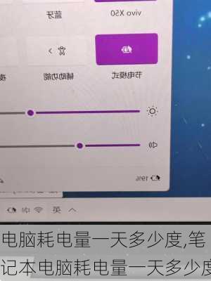 电脑耗电量一天多少度,笔记本电脑耗电量一天多少度