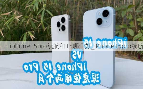 iphone15pro续航和15哪个好_iPhone15pro续航