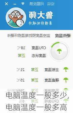 电脑温度一般多少,电脑温度一般多高