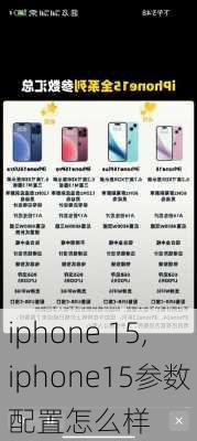 iphone 15,iphone15参数配置怎么样