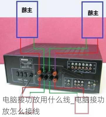 电脑接功放用什么线_电脑接功放怎么接线