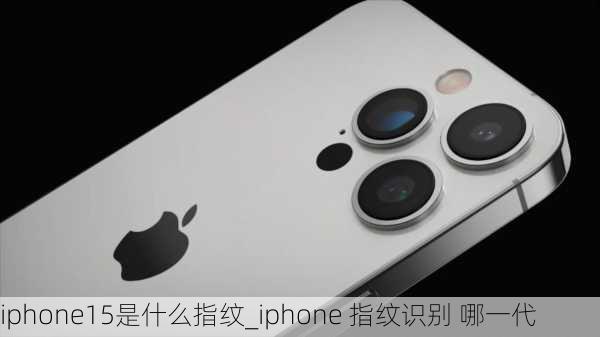 iphone15是什么指纹_iphone 指纹识别 哪一代