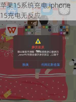 苹果15系统充电,iphone15充电无反应