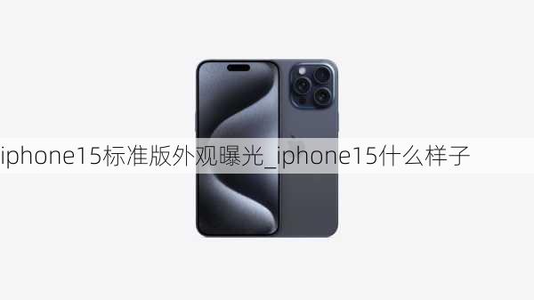 iphone15标准版外观曝光_iphone15什么样子