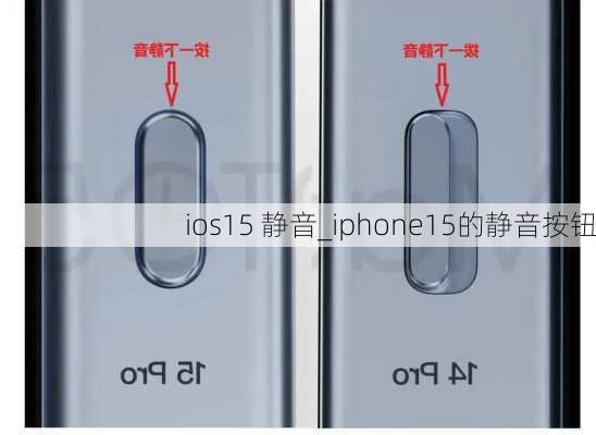 ios15 静音_iphone15的静音按钮