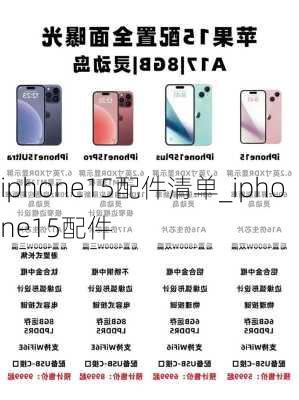 iphone15配件清单_iphone15配件