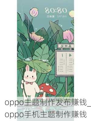 oppo主题制作发布赚钱_oppo手机主题制作赚钱