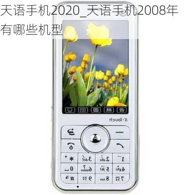 天语手机2020_天语手机2008年有哪些机型