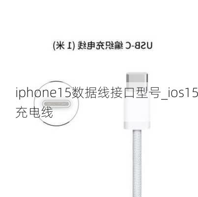 iphone15数据线接口型号_ios15充电线