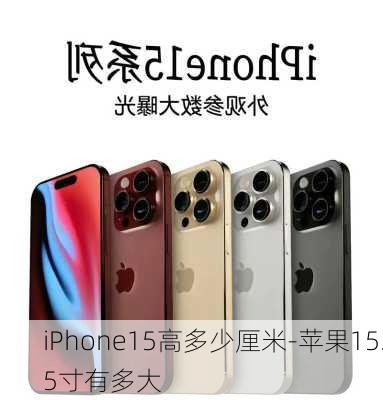 iPhone15高多少厘米-苹果15.5寸有多大