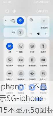 iphone15不显示5G-iphone15不显示5g图标