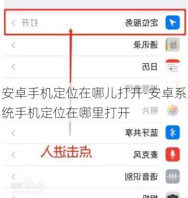 安卓手机定位在哪儿打开-安卓系统手机定位在哪里打开