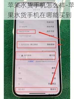 苹果水货手机怎么样-苹果水货手机在哪能买到