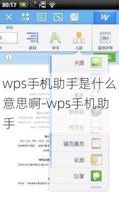 wps手机助手是什么意思啊-wps手机助手