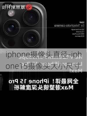 iphone摄像头直径-iphone15摄像头大小尺寸