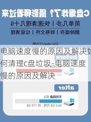 电脑速度慢的原因及解决如何清理c盘垃圾-电脑速度慢的原因及解决