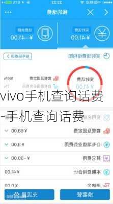 vivo手机查询话费-手机查询话费