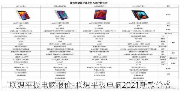 联想平板电脑报价-联想平板电脑2021新款价格