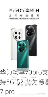 华为畅享70pro支持5G吗?-华为畅享7 pro