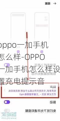 oppo一加手机怎么样-OPPO一加手机怎么样设置充电提示音