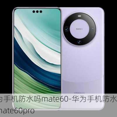 华为手机防水吗mate60-华为手机防水吗mate60pro