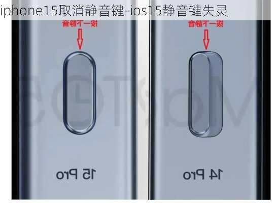 iphone15取消静音键-ios15静音键失灵