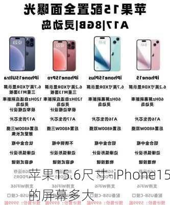 苹果15.6尺寸-iPhone15的屏幕多大