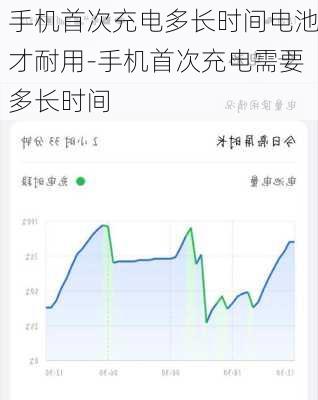 手机首次充电多长时间电池才耐用-手机首次充电需要多长时间