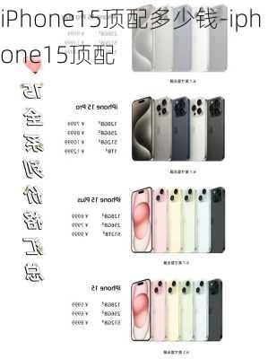 iPhone15顶配多少钱-iphone15顶配