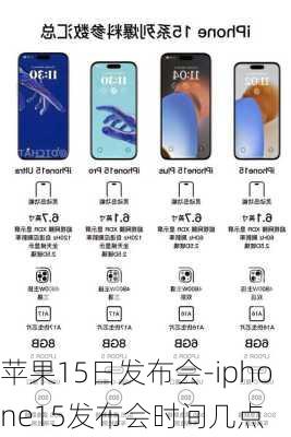 苹果15日发布会-iphone15发布会时间几点